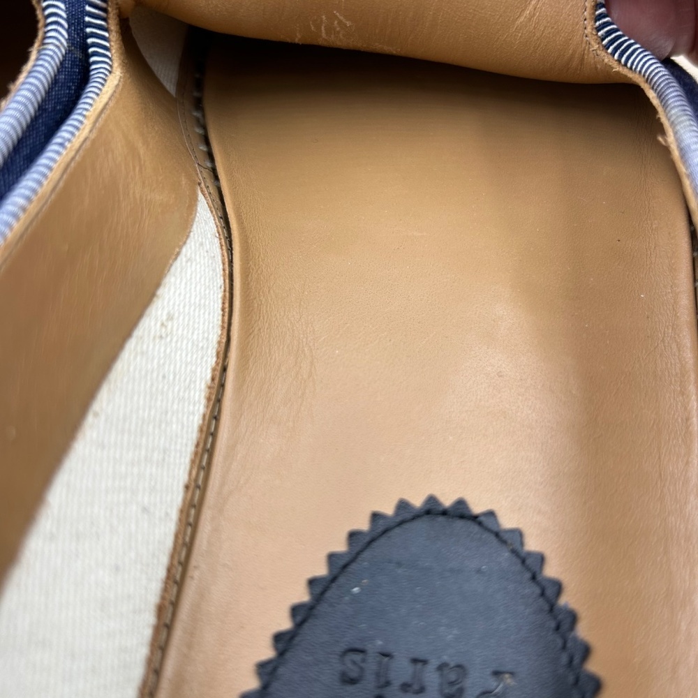 *****Men’s Christian Louboutin NANOU  espadrille blue denim size 42 Italy - Picture 4 of 10